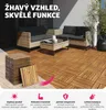 sada 20 terasových dlaždic Tabula z akátového dřeva, každá Náhled obrázku produktu 4