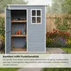 osoltus Lönneberga 1,5m² Gartenhaus Kunststoff Schuppen 96 Produktbild-Vorschau 4