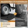 Jayseuw 2x Bordsteinrampe Gummi Auffahrrampen Produktbild-Vorschau 5