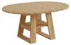 Uitschuifbare eettafel, 110–150 × 110 cm, rond, met Productafbeelding-voorbeeld 10