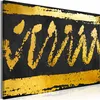 Italienischer Leinwand Leinwandbild - Gold Seal (1 Part) Produktbild-Vorschau 1