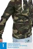 Mivaro Herren Sweatjacke Camouflage mit Kapuze Regular Fit Produktbild-Vorschau 3