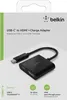 Belkin USB-C auf HDMI-Adapter 60W PD, schwarz       Produktbild-Vorschau 4