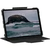 A tablet in a protective case, displayed on a stand. Produktbild-Vorschau