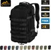 A black Helikon-Tex Raccoon Mk2 backpack is shown with various logos and text overlays indicating its features and brand. Anteprima dell’immagine prodotto