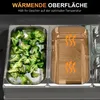 HOMCOM Scaldavivande da buffet 6,8 L, piastra riscaldante Anteprima dell’immagine prodotto 5