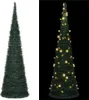 vidaXL Künstlicher Pop-Up-Weihnachtsbaum mit Beleuchtung Produktbild-Vorschau 9