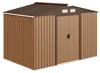 Outsunny Gerätehaus Geräteschuppen Gartenhaus Gelb 277 x Produktbild-Vorschau 1