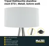 MeLiTec Tripod Stehleuchte skandinavisch, Stehlampe ST51, Produktbild-Vorschau 2