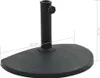 vidaXL Podstawa parasola półokrągła 9 kg czarna żywica Podgląd zdjęcia produktu 7