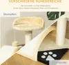 PawHut Kratzbaum Katzenbaum mit Spielbällen Katzenkratzbaum Produktbild-Vorschau 6
