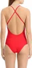 PUMA Badeanzug Damen Schwimmanzug Rot Crossback Produktbild-Vorschau 5