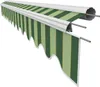 Leudus Markisenstoff mit Volant für 3,5x3m Markisen Produktbild-Vorschau 1