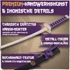 Otwieracz do listów - Mini Katana 20 cm - Bardzo ostry - Podgląd zdjęcia produktu 4