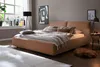 KAWOLA Bett HENRY Polsterbett Cord rost 160x200cm Produktbild-Vorschau 1