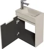 Badplaats Mobile Lavamani Thermis 40 x 22 cm - Beige - Anteprima dell’immagine prodotto 2
