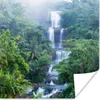 MuchoWow® Poster Wasserfälle in Indonesien 100x100 cm - Produktbild-Vorschau 1