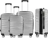 DMS® 3tlg Hartschalenkoffer Reisekoffer Schloss Produktbild-Vorschau 1