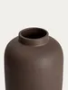 HOMLA TAVERO-Vase, hoch, aus Zement, braun, 21,3 x 44 cm Produktbild-Vorschau 2