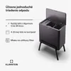 Klarstein, kuchynský odpadkový kôš, 40 l, s 2 priehradkami Náhľad obrázku produktu 3