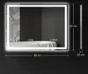 Specchio da bagno a LED HOMCOM, pannello antiappannamento, Anteprima dell’immagine prodotto 10