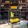 Dílenský vozík COSTWAY, pojízdný vozík na nářadí se 3 Náhled obrázku produktu 2