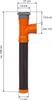 Sickerschacht Regenwasser 110 mm x Länge 1m mit Abfluß - Produktbild-Vorschau 2