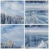 Bild auf Leinwand - Leinwandbild - 5 Teile - Wald Eis See - Produktbild-Vorschau 8
