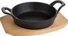 Massamarkt Gratin Pan Gusseisen 15 cm an Bord Produktbild-Vorschau 8