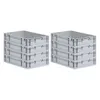 SuperSparSet 8x Eurobox NextGen Economy mit Scharnierdeckel Produktbild-Vorschau 5