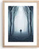 Gerahmtes Poster - Rahmen in heller Eiche - Charakter Wald Produktbild-Vorschau 1