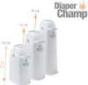 Happy Kidz Windeleimer Diaper Champ, 3 verschiedene Größen Produktbild-Vorschau 7