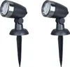 MeLiTec 2er Set LED Gartenstrahler GL11-1 Edelstahl Produktbild-Vorschau 1