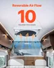 Interior view of a camper van with a ceiling fan. Podgląd zdjęcia produktu