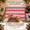 Benza – Kerst Cadeaupapier  – 12 Rollen – 6 Rollen 70 x 200 Productafbeelding-voorbeeld 7