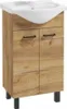 Domodomo koupelnová skříňka s umyvadlem 85 x 50 x 41 cm Náhled obrázku produktu 1