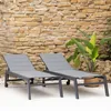 2erSet Sonnenliegen BARBADOS aus grauem Textilene - Produktbild-Vorschau 11