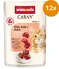 Animonda Carny Kitten 85 g hovězí, telecí+kuřecí, kapsička Náhled obrázku produktu 2
