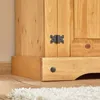 Kleiderschrank SALSA Garderobenschrank Mexiko Möbel Kiefer Produktbild-Vorschau 7
