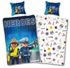 Skybrands PLAYMOBIL Bettwäsche-Set Polizei & Feuerwehr für Produktbild-Vorschau 2