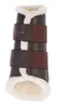 KERBL Dressurgamaschen Fleece vorne Braun M Produktbild-Vorschau 1