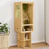 vidaXL Terrario marrone 50 x 50 x 150 cm OSB Anteprima dell’immagine prodotto 3
