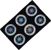 6er-Pack Silberne Negative Ionen Strahlenschutz-Aufkleber Produktbild-Vorschau 4
