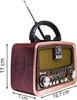 Rétro Bluetooth Radio AM FM SW Radio de valise Supporte USB Voir les images du produit 18