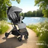 Poussette buggy FINN pliable avec harnais à 5 points - gris Voir les images du produit 9