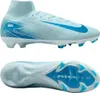 A pair of Nike Mercurial Superfly football boots shown from the side and underneath. Produktbild-Vorschau