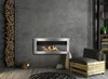 Campo24 hochwertiger Kamin 90x40cm Edelstahl mit Produktbild-Vorschau 2