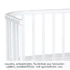 śpiworek do spania babybay Boxspring, lakierowany na biało Podgląd zdjęcia produktu 9