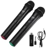 Wireless Microphone Mikrofon Set  2 Kanal UHF/VHF Hand Produktbild-Vorschau 2