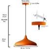Diagram showing dimensions and installation details of a pendant light. Produktbild-Vorschau